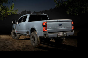 2023-2026+ Ford Super Duty F250 Red Smoked LED Tail Lights