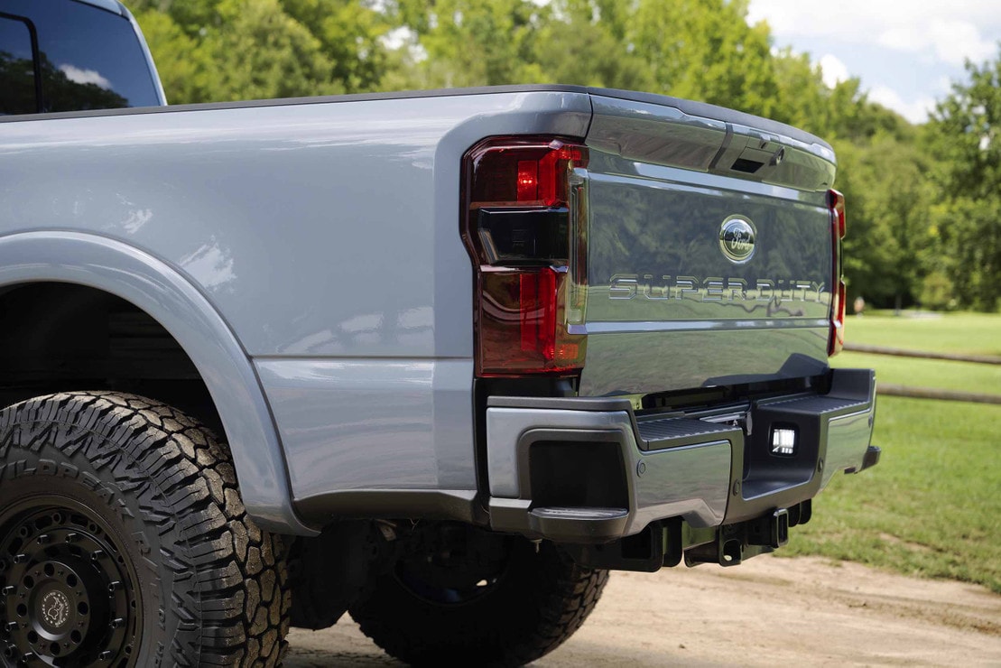 2023-2026+ Ford Super Duty F250 Red Smoked LED Tail Lights