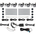 Morimoto Color-Changing RGB LED Magnetic Mount Rock Lights Kit