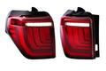 2010-2023 Toyota 4Runner Red/Smoked LED Tail Lights - Fits all models