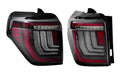 2010-2023 Toyota 4Runner Red/Smoked LED Tail Lights - Fits all models