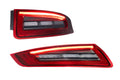 2005-2008 Porsche 911 997.1 Red or Smoked XB LED Tail Lights Assemblies