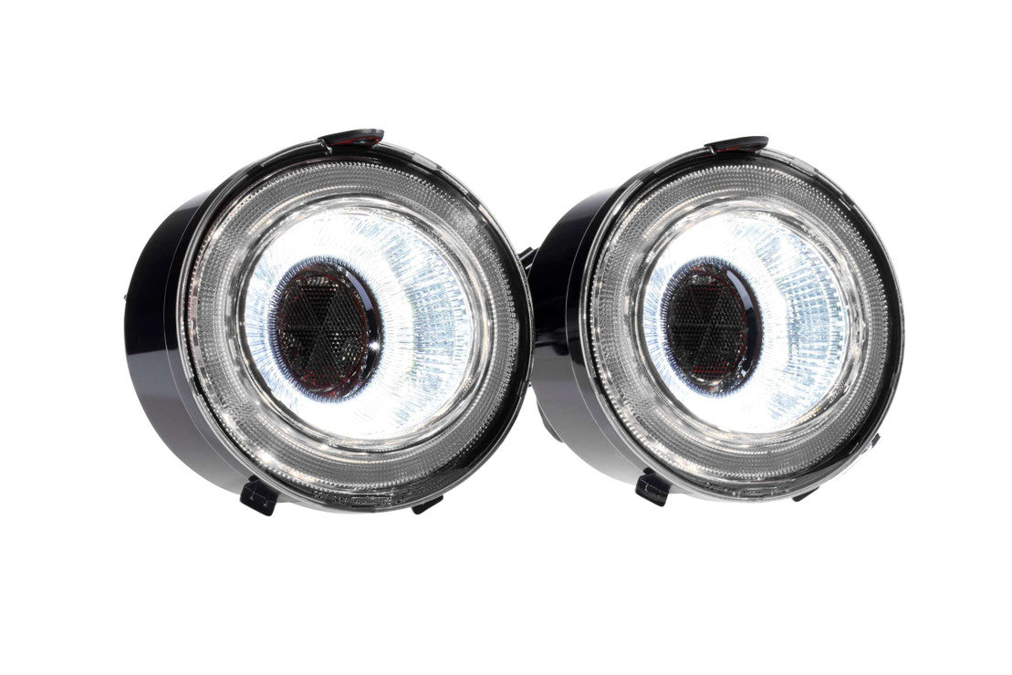 2005-2013 Chevrolet C6 Corvette XB LED DRL Projector Headlights - C8 Design