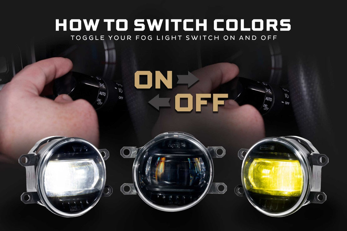 2016-2023 Toyota Tacoma XB EVO LED DRL Headlights