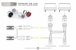 1999-2005 Ferrari 360 Modena Bi-LED Projector Headlights - Founders