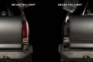 2005-2015 Toyota Tacoma Red Smoked LED Tail Lights - Fits all models