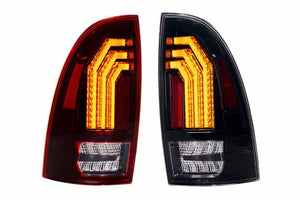 2005-2015 Toyota Tacoma Red Smoked LED Tail Lights - Fits all models