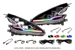 2009-2021 Nissan 370z XRGB EVO LED DRL Projector Headlights