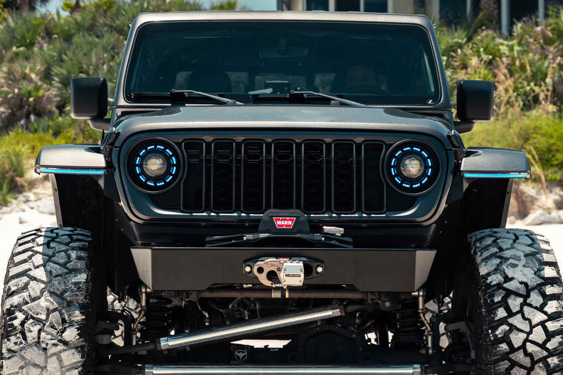 2020+ Jeep JL JT Wrangler Gladiator RGB LED Fender Flare Chop Kit