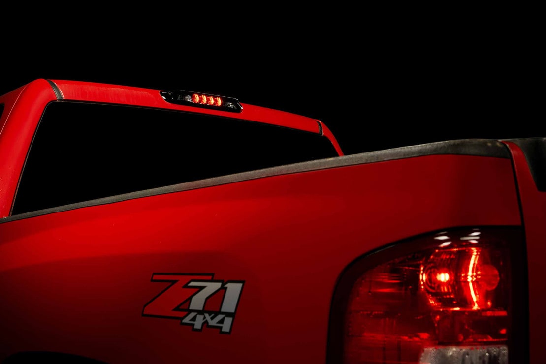 2007-2014 GMC Chevy Sierra Silverado Smoked LED 3rd Brake Light