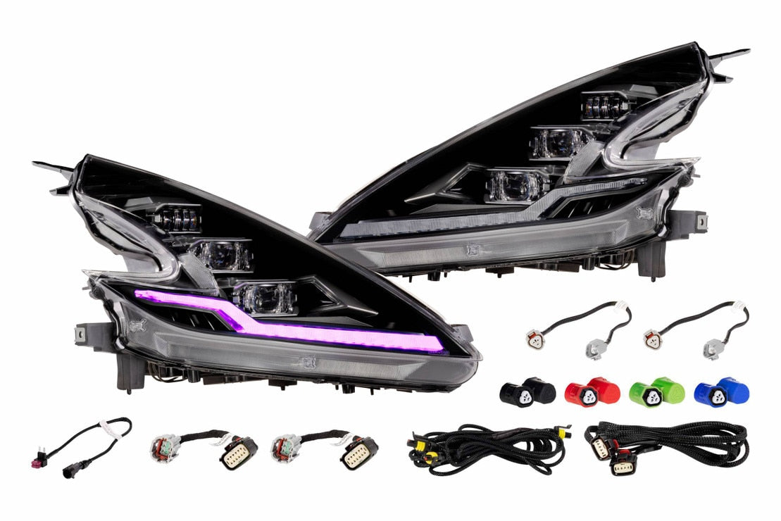 2009-2021 Nissan 370z XRGB EVO LED DRL Projector Headlights