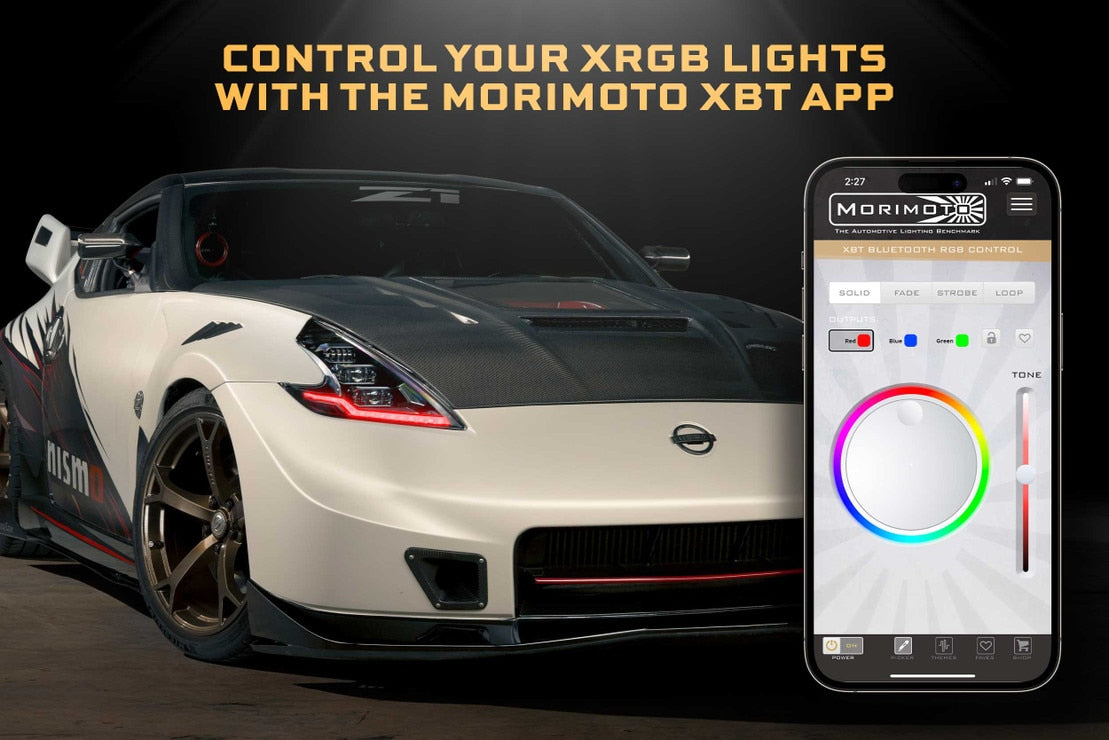 2009-2021 Nissan 370z XRGB EVO LED DRL Projector Headlights