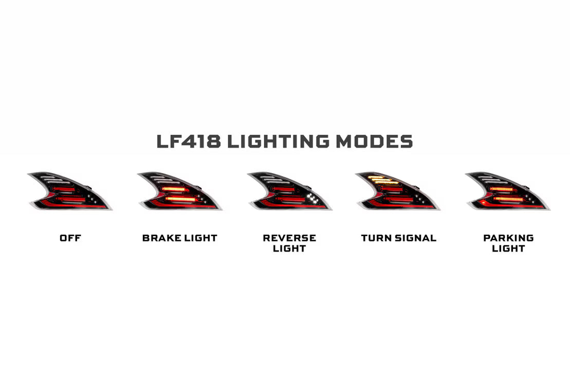 2009-2021 Nissan 370Z XB Gen II LED Tail Lights - AutoLEDTech.com