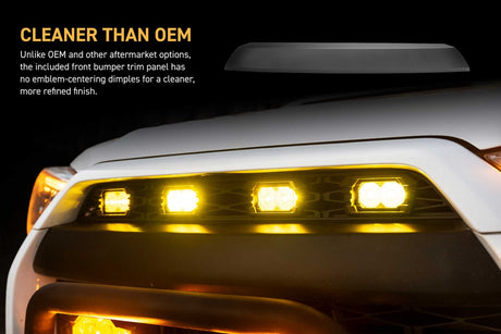 2014-2024 Toyota 4Runner Amber LED XBG DRL Grill Light Assembly - AutoLEDTech.com