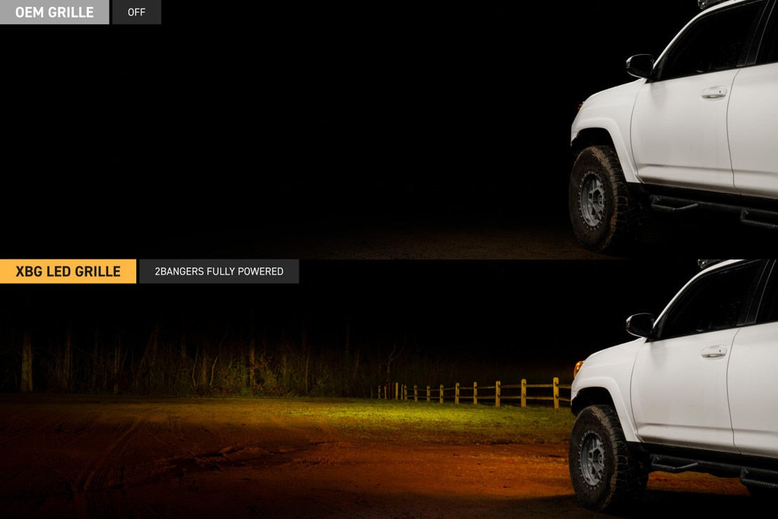 2014-2024 Toyota 4Runner Amber LED XBG DRL Grill Light Assembly - AutoLEDTech.com