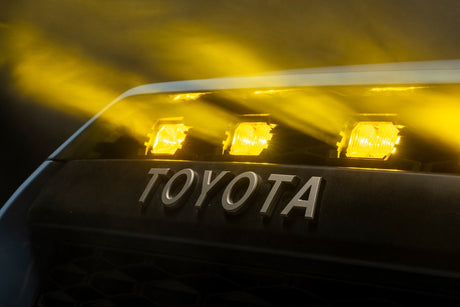 2014-2024 Toyota 4Runner Amber LED XBG DRL Grill Light Assembly - AutoLEDTech.com