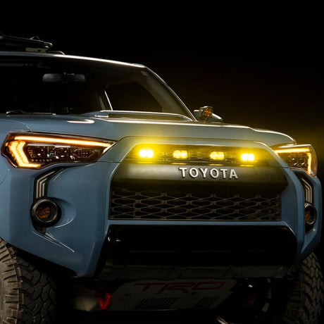 2014-2024 Toyota 4Runner Amber LED XBG DRL Grill Light Assembly - AutoLEDTech.com