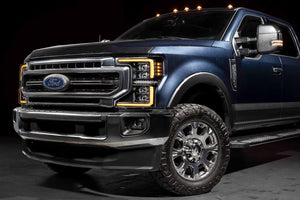 2020-2022 Ford Super Duty XB EVO LED DRL Projector Headlights - AutoLEDTech.com