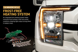 2021-2023 Ford F150 EVO XB LED DRL Projector Headlights