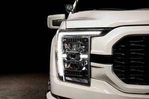 2021-2023 Ford F150 EVO XB LED DRL Projector Headlights