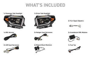 14-21 Toyota Tundra Morimoto XB Evo Hybrid LED Headlights - AutoLEDTech.com