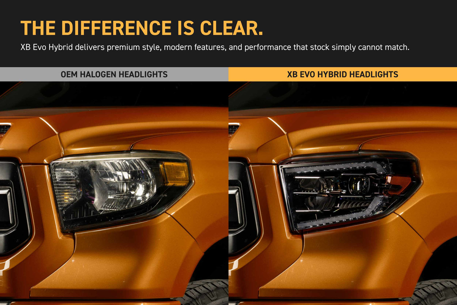 14-21 Toyota Tundra Morimoto XB Evo Hybrid LED Headlights - AutoLEDTech.com