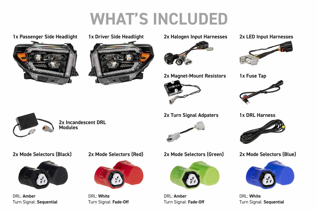 14-21 Toyota Tundra Morimoto XB Evo LED Headlights - AutoLEDTech.com