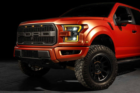 2015-2020 Ford F-150 & Raptor XB EVO LED DRL Projector Headlights - AutoLEDTech.com