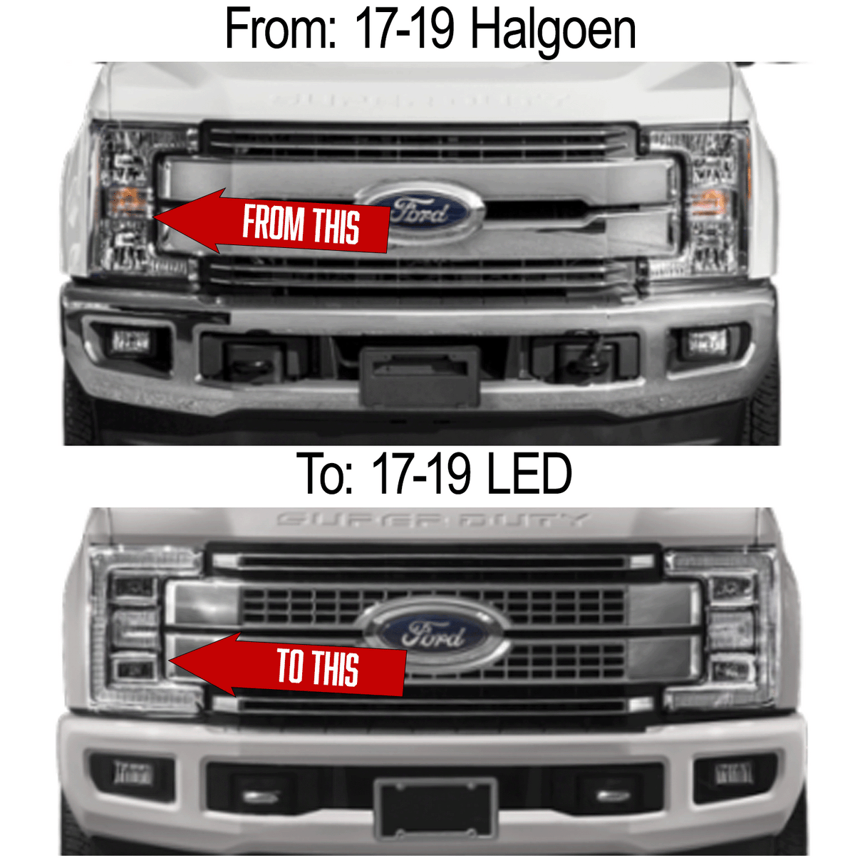 2017-2019 Ford Super Duty LED Headlight Conversion Harness (Pair) - AutoLEDTech.com