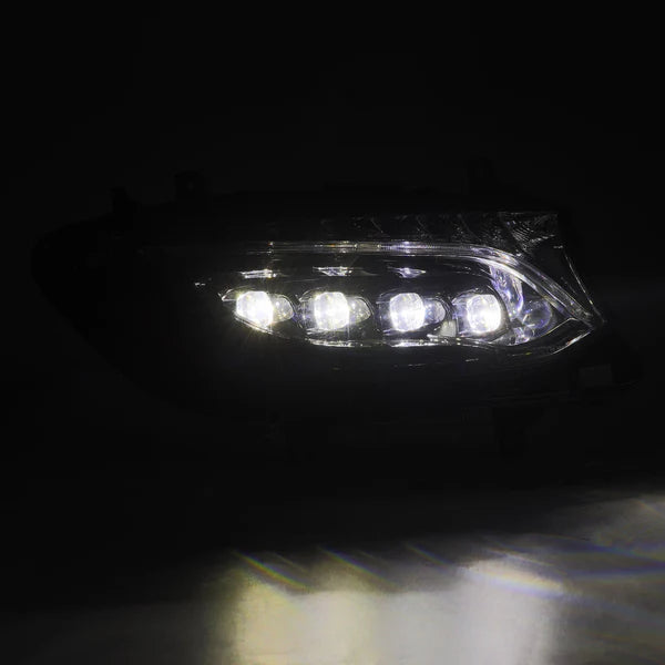 2019-2025 Mercedes-Benz Sprinter NOVA-Series LED Projector Headlights Alpha-Black - AutoLEDTech.com