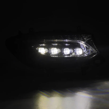 2019-2025 Mercedes-Benz Sprinter NOVA-Series LED Projector Headlights Alpha-Black - AutoLEDTech.com