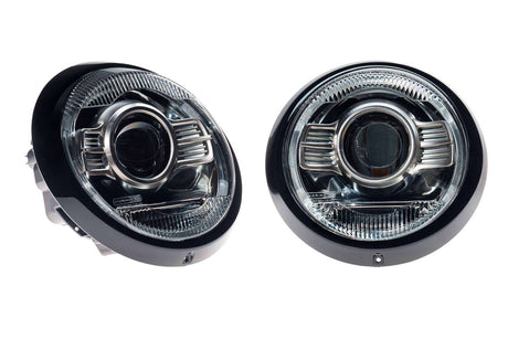 1964-1994 Porsche 911 912 964 Bi-LED DRL Projector Headlights - AutoLEDTech.com