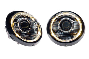 1964-1994 Porsche 911 912 964 Bi-LED DRL Projector Headlights - AutoLEDTech.com