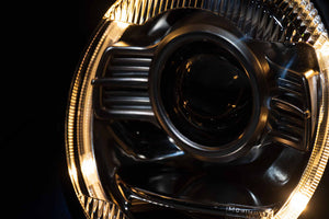 1964-1994 Porsche 911 912 964 Bi-LED DRL Projector Headlights - AutoLEDTech.com