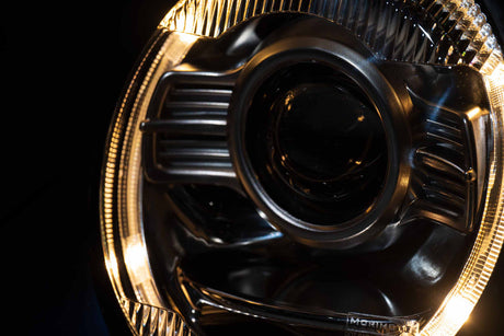 1964-1994 Porsche 911 912 964 Bi-LED DRL Projector Headlights - AutoLEDTech.com
