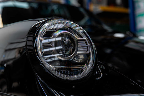 1964-1994 Porsche 911 912 964 Bi-LED DRL Projector Headlights - AutoLEDTech.com
