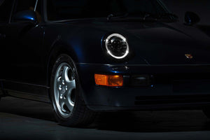 1964-1994 Porsche 911 912 964 Bi-LED DRL Projector Headlights - AutoLEDTech.com