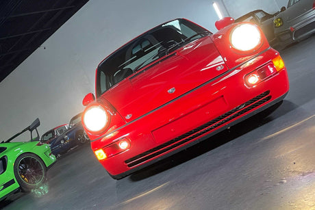 1964-1994 Porsche 911 912 964 Bi-LED DRL Projector Headlights - AutoLEDTech.com