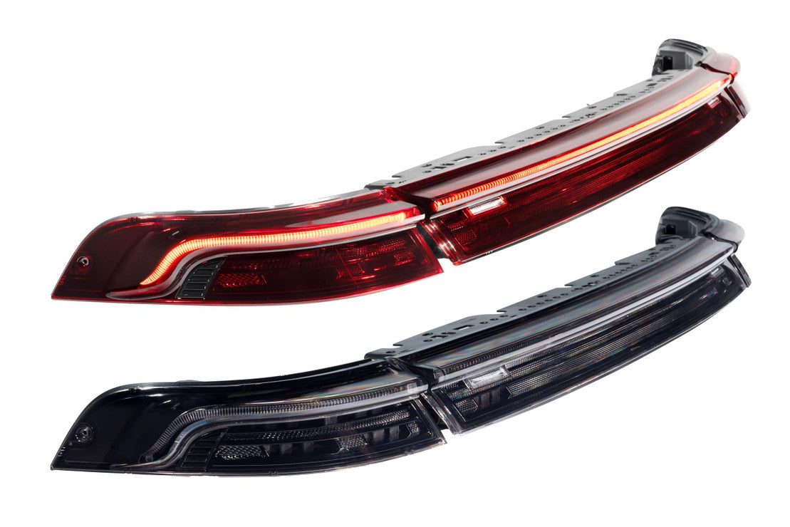 1994-1998 Porsche 911 993 Red or Smoked XB LED Tail Lights Assemblies - AutoLEDTech.com