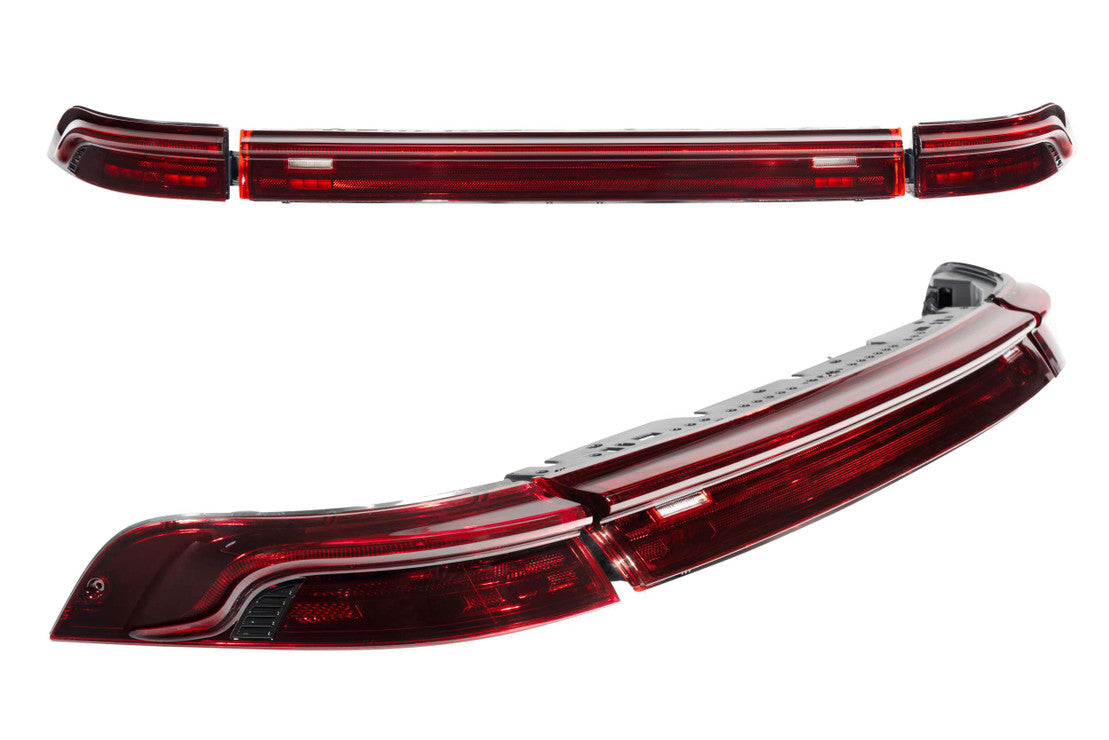 1994-1998 Porsche 911 993 Red or Smoked XB LED Tail Lights Assemblies - AutoLEDTech.com