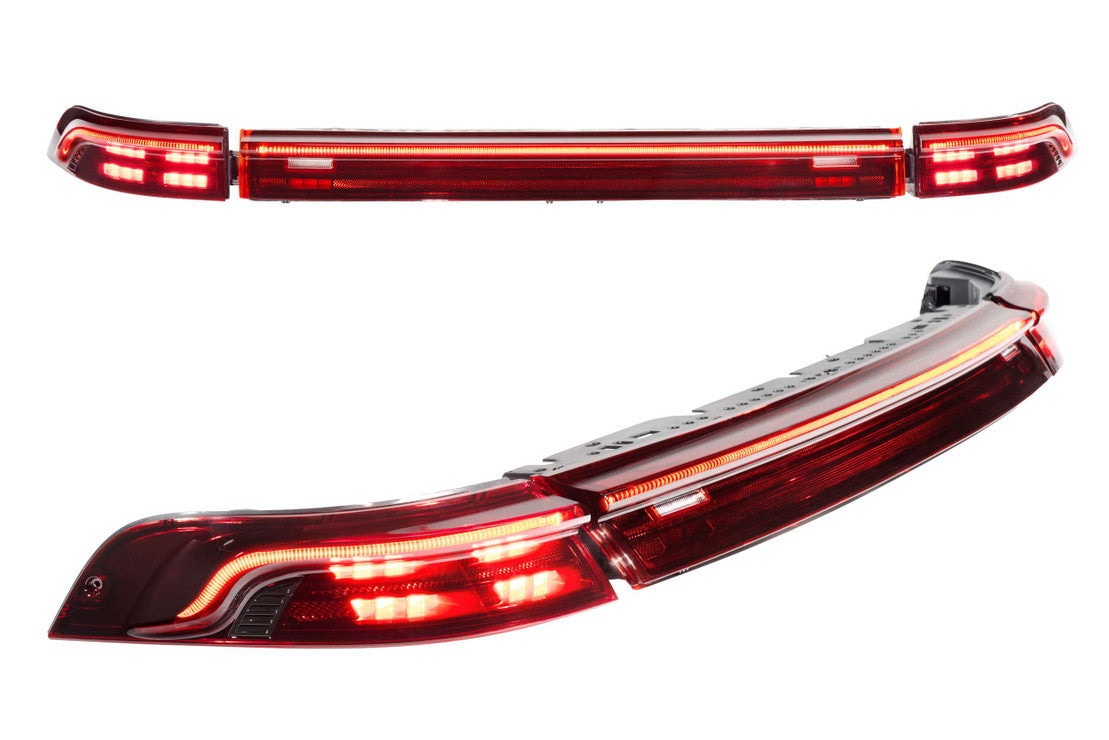 1994-1998 Porsche 911 993 Red or Smoked XB LED Tail Lights Assemblies - AutoLEDTech.com