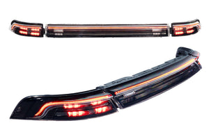 1994-1998 Porsche 911 993 Red or Smoked XB LED Tail Lights Assemblies - AutoLEDTech.com