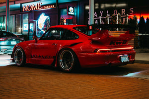 1994-1998 Porsche 911 993 Red or Smoked XB LED Tail Lights Assemblies - AutoLEDTech.com