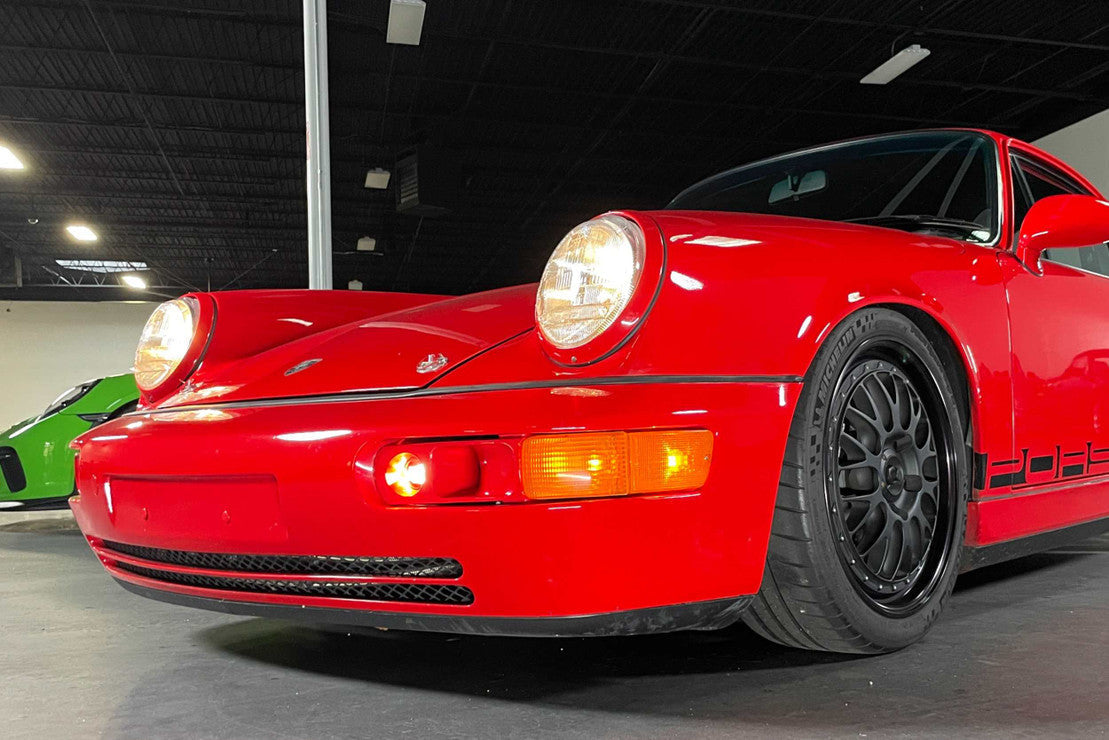 1994-1998 Porsche 993 911 XB LED DRL Projector Headlights - AutoLEDTech.com