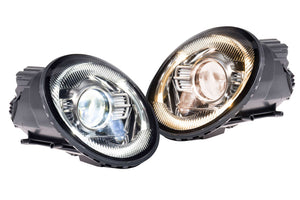 1994-1998 Porsche 993 911 XB LED DRL Projector Headlights - AutoLEDTech.com