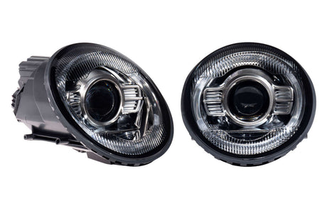 1994-1998 Porsche 993 911 XB LED DRL Projector Headlights - AutoLEDTech.com
