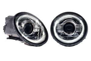 1994-1998 Porsche 993 911 XB LED DRL Projector Headlights - AutoLEDTech.com