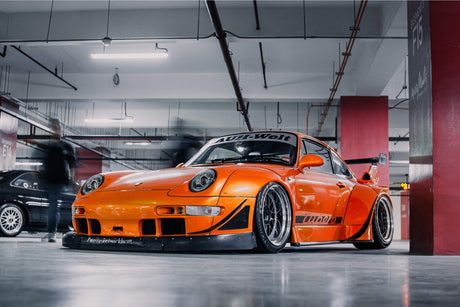 1994-1998 Porsche 993 911 XB LED DRL Projector Headlights - AutoLEDTech.com