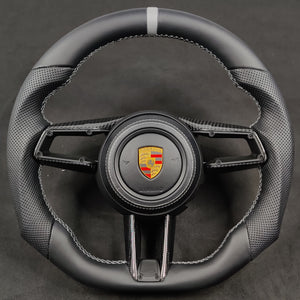 Mclaren 720S 765LT Custom Carbon Fiber Steering Wheel - AutoLEDTech.com