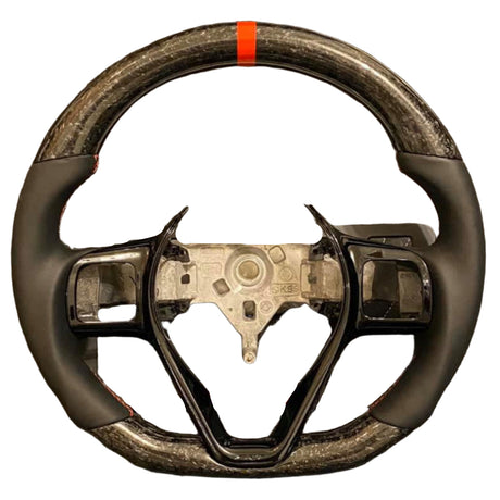 1996-2010 Dodge Viper Custom Carbon Fiber LED Steering Wheel - AutoLEDTech.com